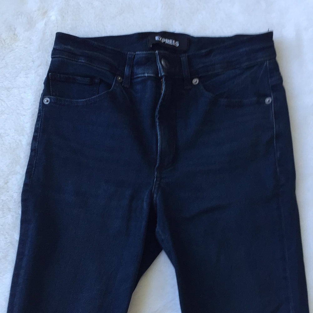 Express high rise jeans size 4